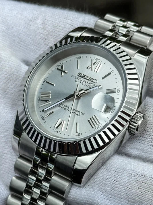 Datejust Roman-silver
