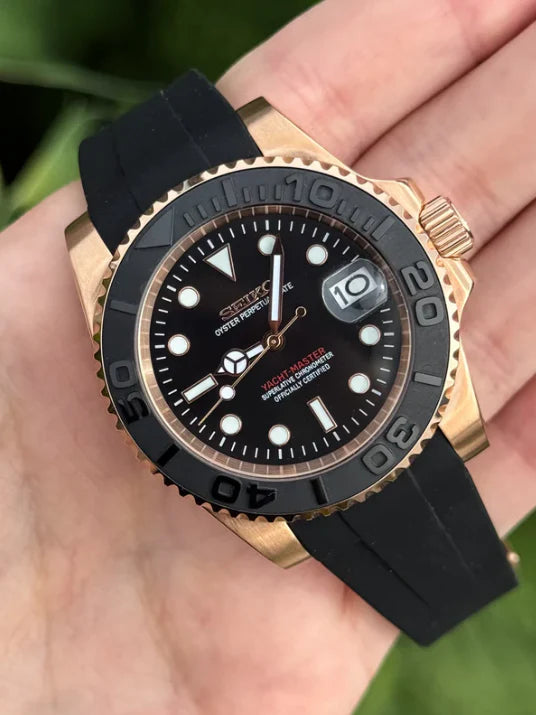 Yacht-Master Two tone black
